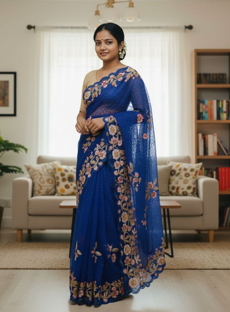 ক্লাসিক অরগাঞ্জা শাড়ি